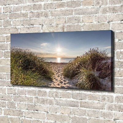 Tableau imprimé sur toile Dunes de bord de mer