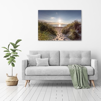 Tableau imprimé sur toile Dunes de bord de mer