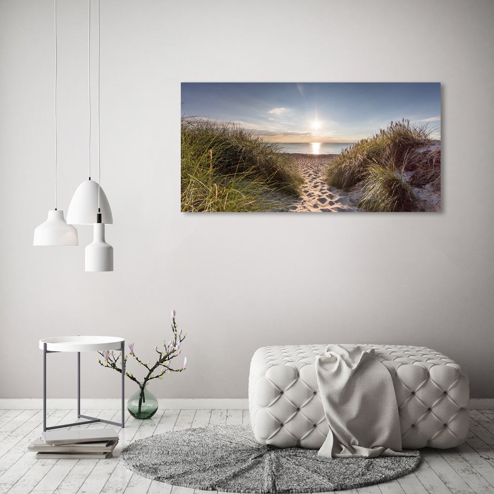 Tableau imprimé sur toile Dunes de bord de mer