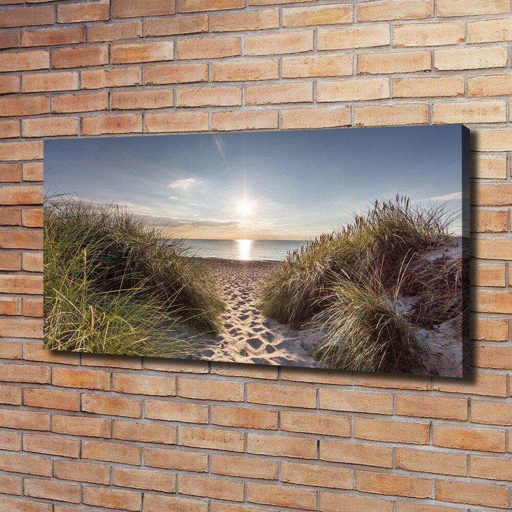 Tableau imprimé sur toile Dunes de bord de mer