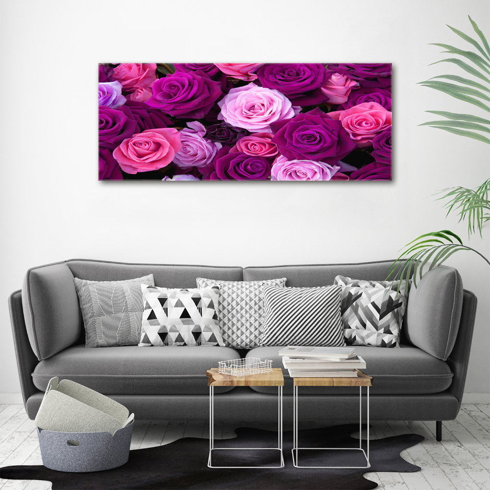 Tableau photo sur toile Roses