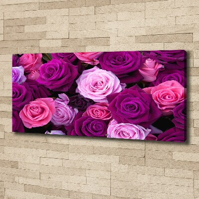 Tableau photo sur toile Roses