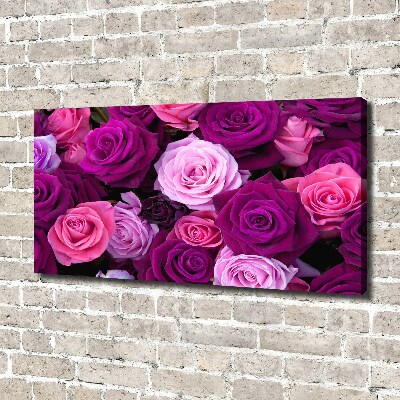 Tableau photo sur toile Roses