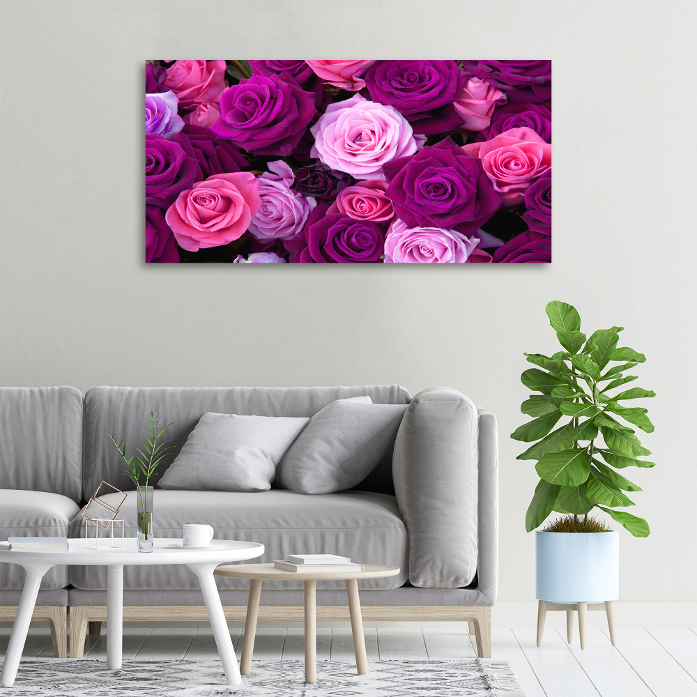 Tableau photo sur toile Roses