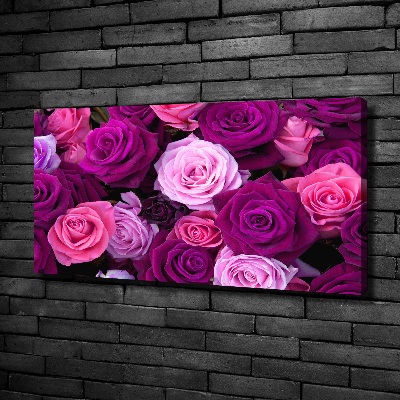 Tableau photo sur toile Roses