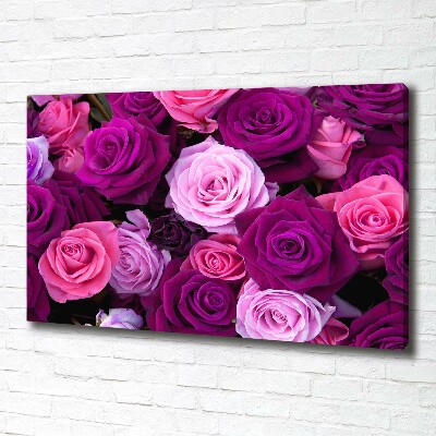 Tableau photo sur toile Roses