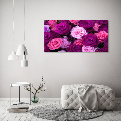 Tableau photo sur toile Roses