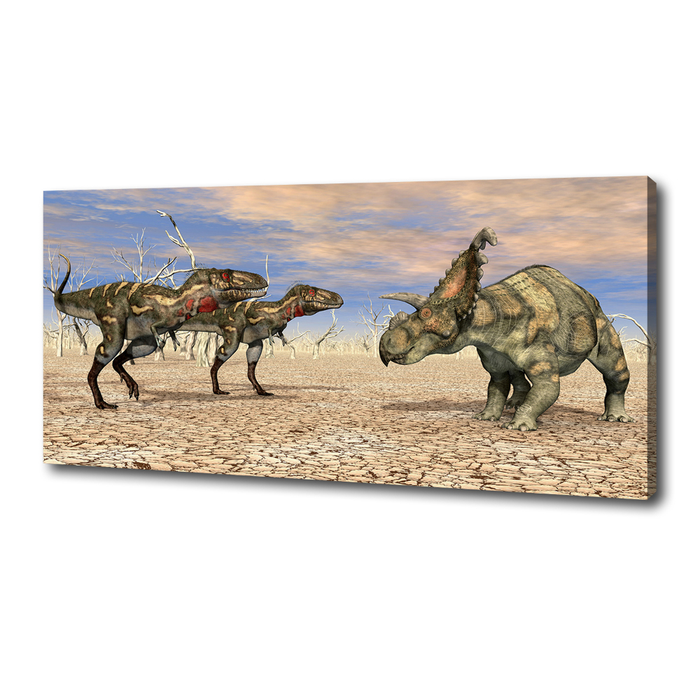 Tableau toile imprimée Dinosaures