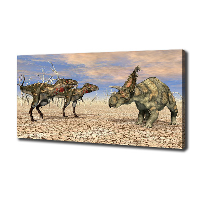 Tableau toile imprimée Dinosaures