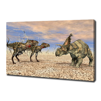 Tableau toile imprimée Dinosaures