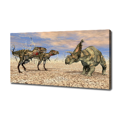 Tableau toile imprimée Dinosaures