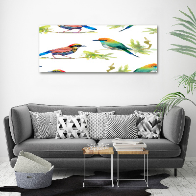 Tableau imprimé sur toile Oiseaux exotiques