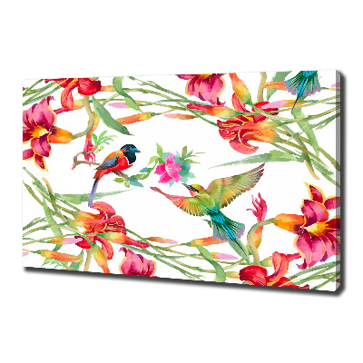 Tableau photo sur toile Oiseaux exotiques