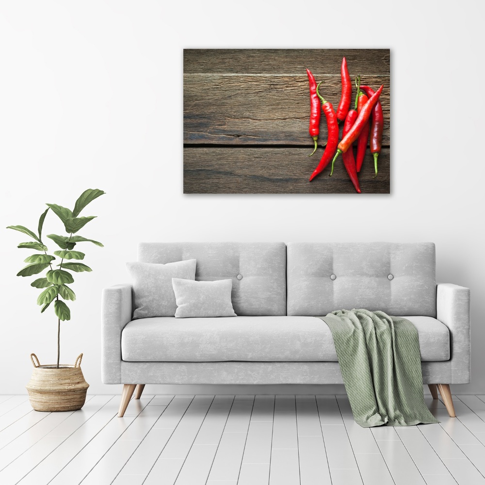 Tableau imprimé sur toile Piments