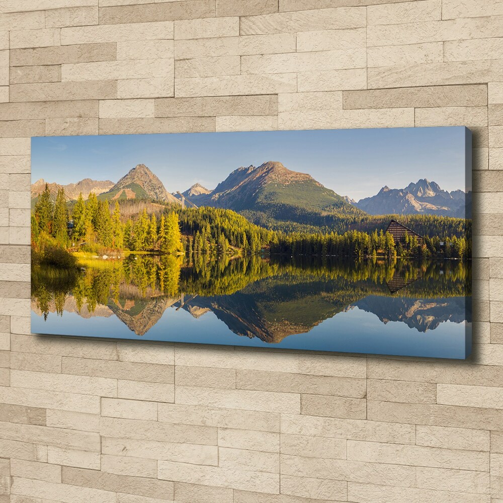 Tableau imprimé sur toile Panorama des Tatras