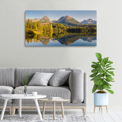 Tableau imprimé sur toile Panorama des Tatras