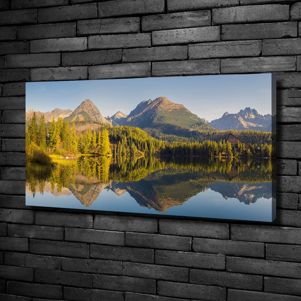 Tableau imprimé sur toile Panorama des Tatras