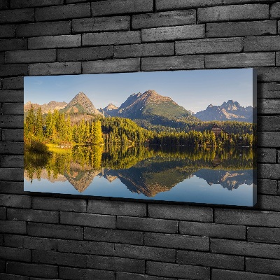 Tableau imprimé sur toile Panorama des Tatras