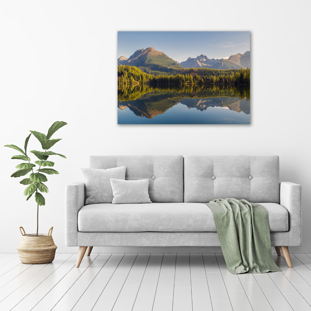 Tableau imprimé sur toile Panorama des Tatras