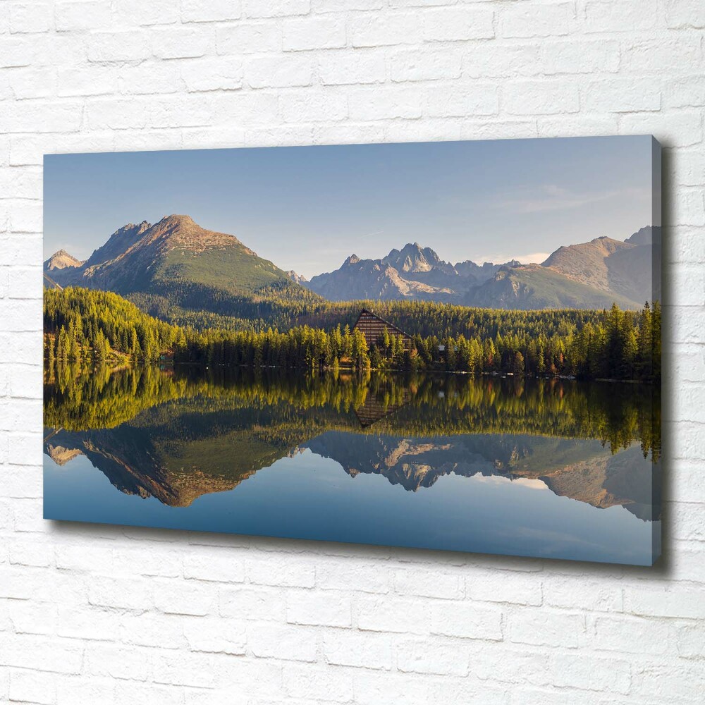 Tableau imprimé sur toile Panorama des Tatras