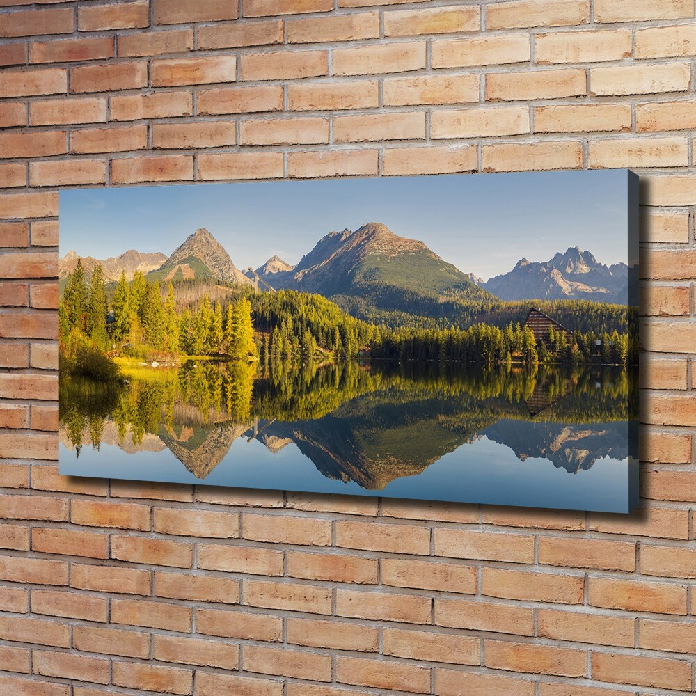 Tableau imprimé sur toile Panorama des Tatras