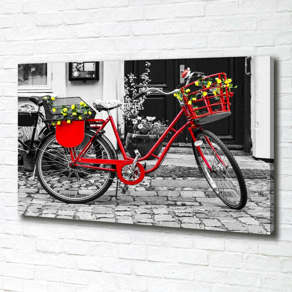 Tableau imprimé sur toile Vélo de ville