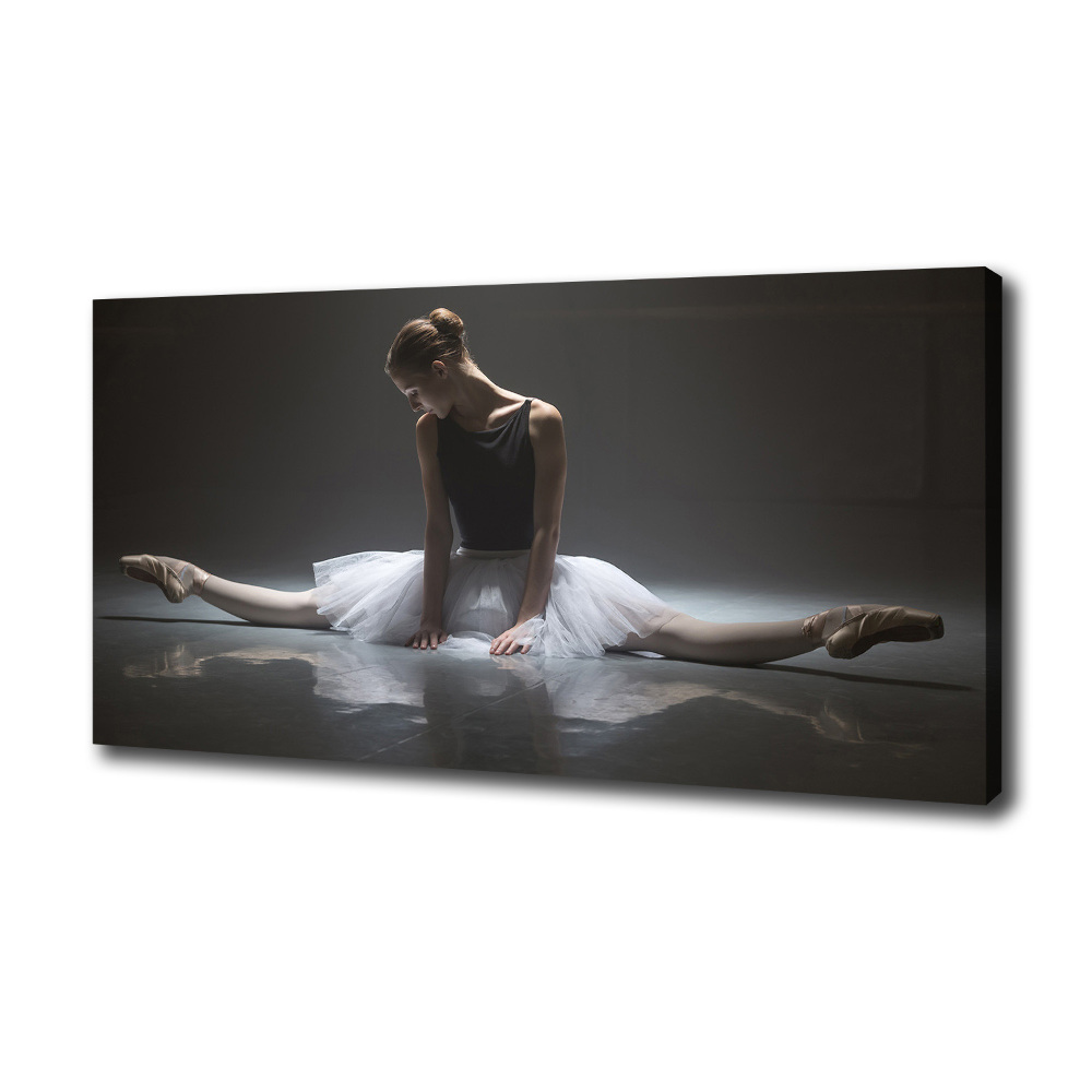 Tableau toile imprimée Ballerine