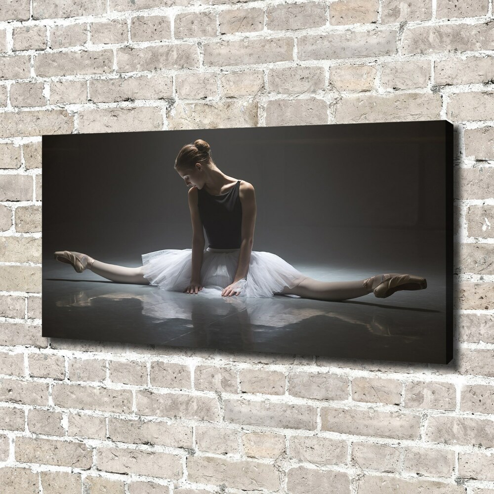 Tableau toile imprimée Ballerine