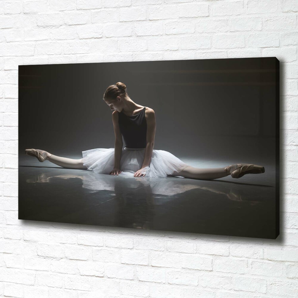 Tableau toile imprimée Ballerine