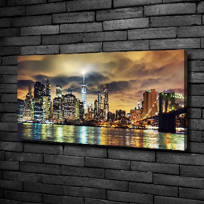 Tableau photo sur toile USA Manhattan