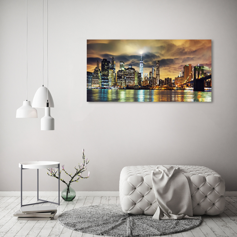 Tableau photo sur toile USA Manhattan