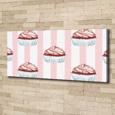 Tableau sur toile Cupcakes