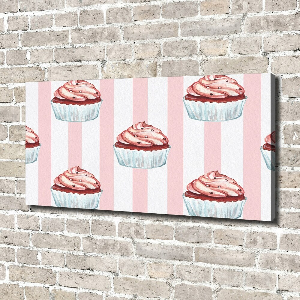 Tableau sur toile Cupcakes