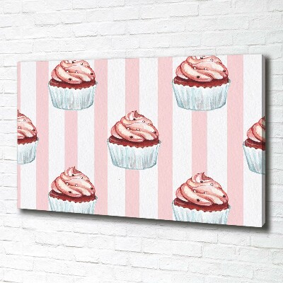 Tableau sur toile Cupcakes