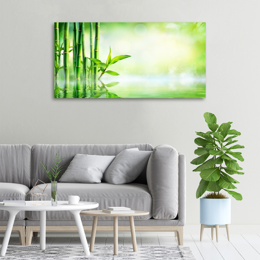 Tableau sur toile Bamboo