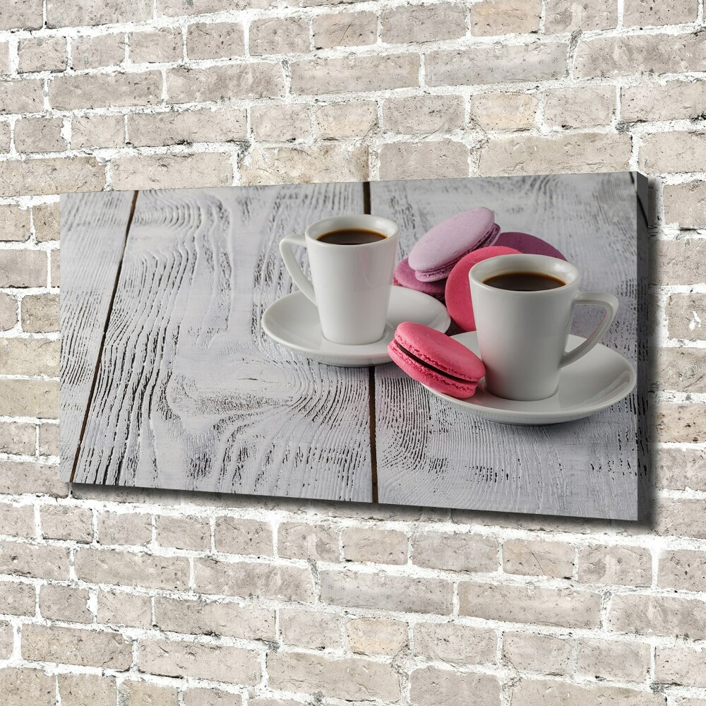 Tableau sur toile Café et gâteaux