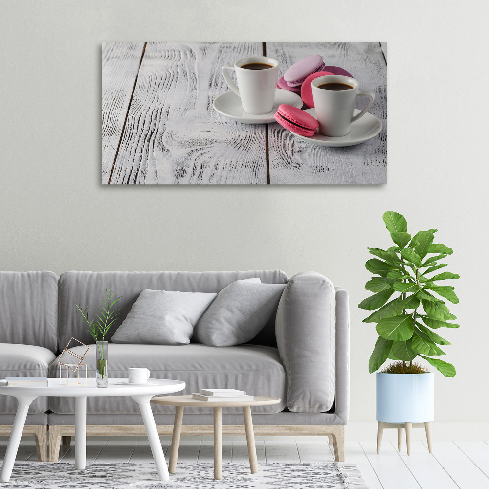 Tableau sur toile Café et gâteaux