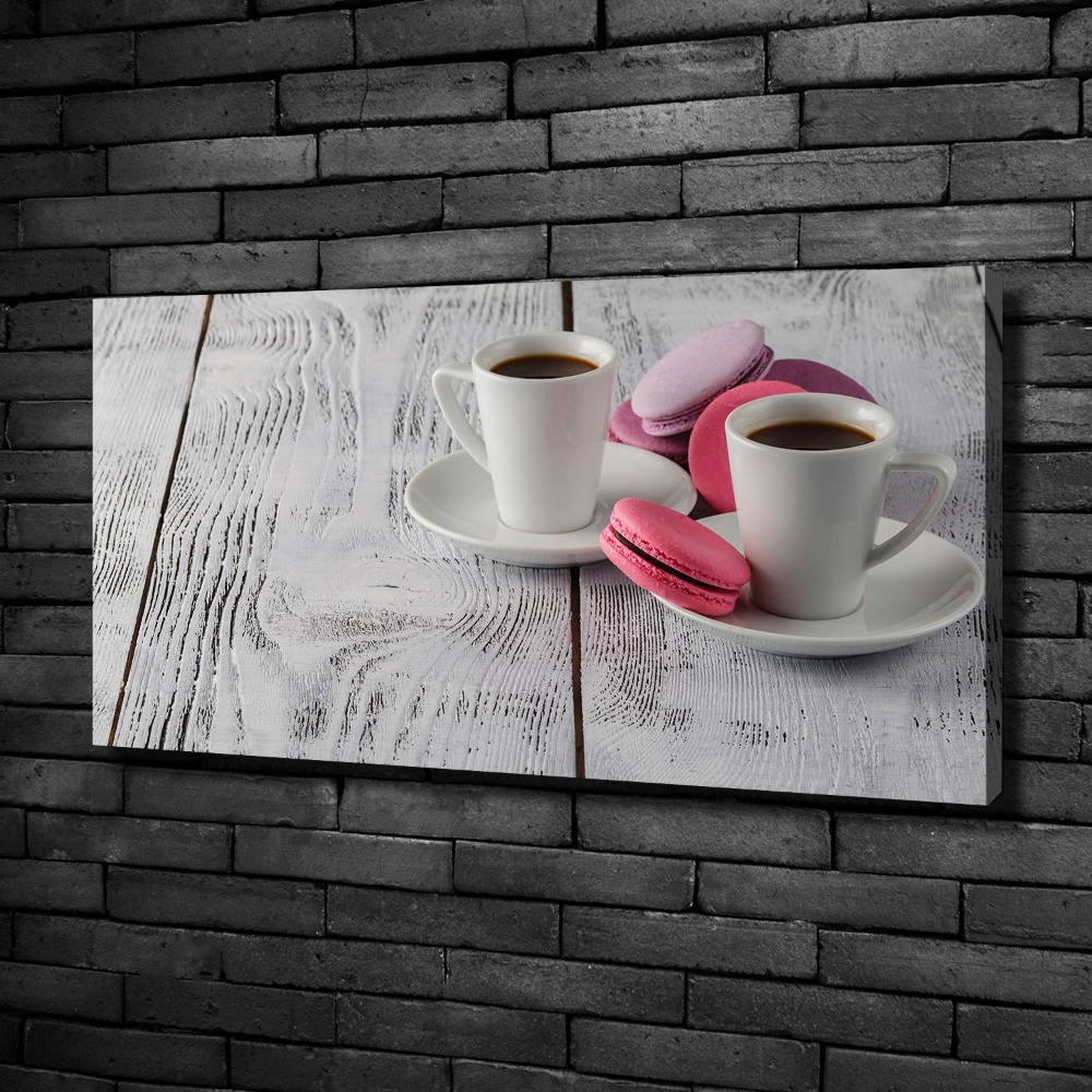 Tableau sur toile Café et gâteaux