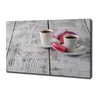 Tableau sur toile Café et gâteaux