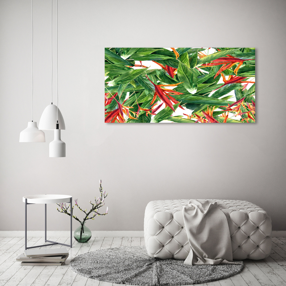 Tableau mural sur toile Design floral