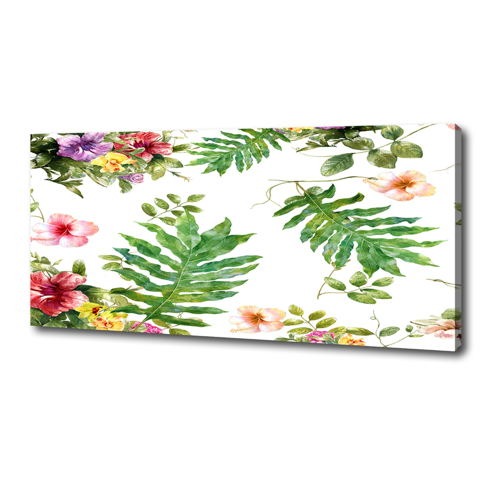 Tableau sur toile Design floral