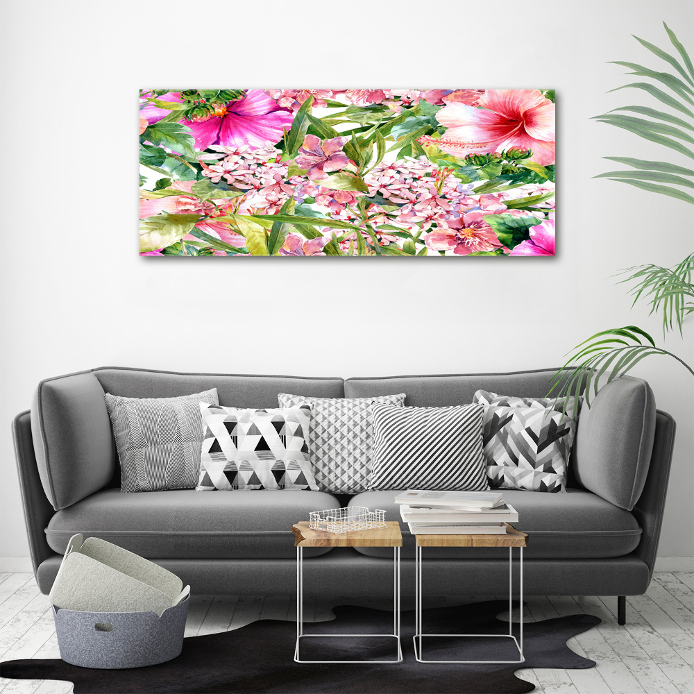 Tableau mural sur toile Motifs floraux