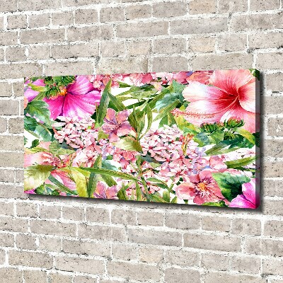 Tableau mural sur toile Motifs floraux