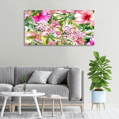 Tableau mural sur toile Motifs floraux