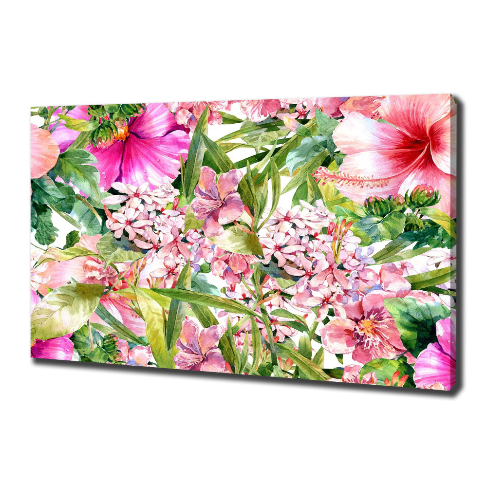 Tableau mural sur toile Motifs floraux