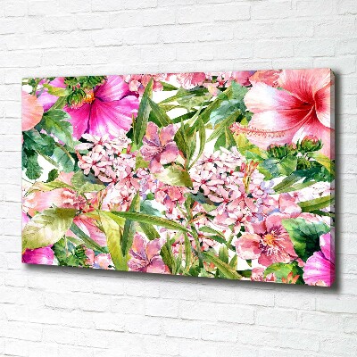 Tableau mural sur toile Motifs floraux