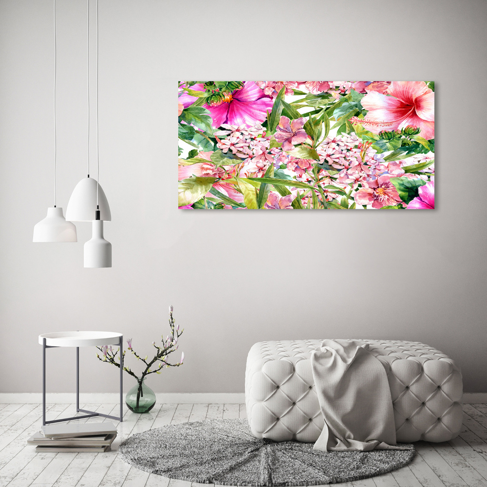 Tableau mural sur toile Motifs floraux