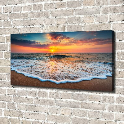 Tableau photo sur toile Ouest au bord de la mer