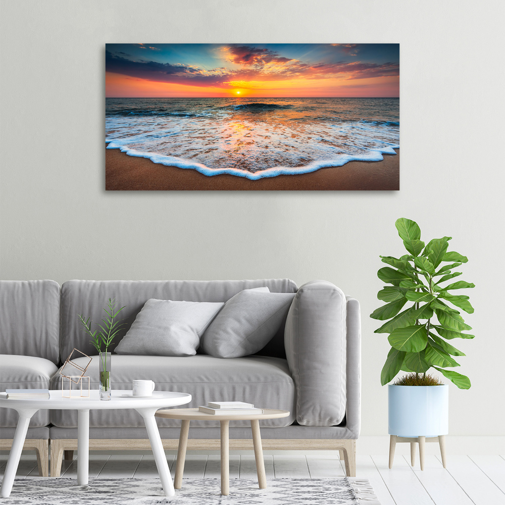 Tableau photo sur toile Ouest au bord de la mer