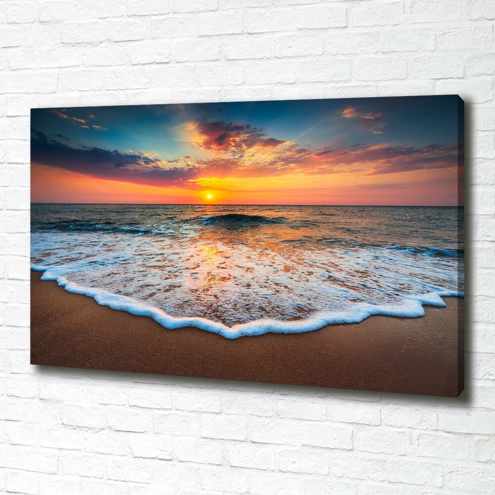 Tableau photo sur toile Ouest au bord de la mer